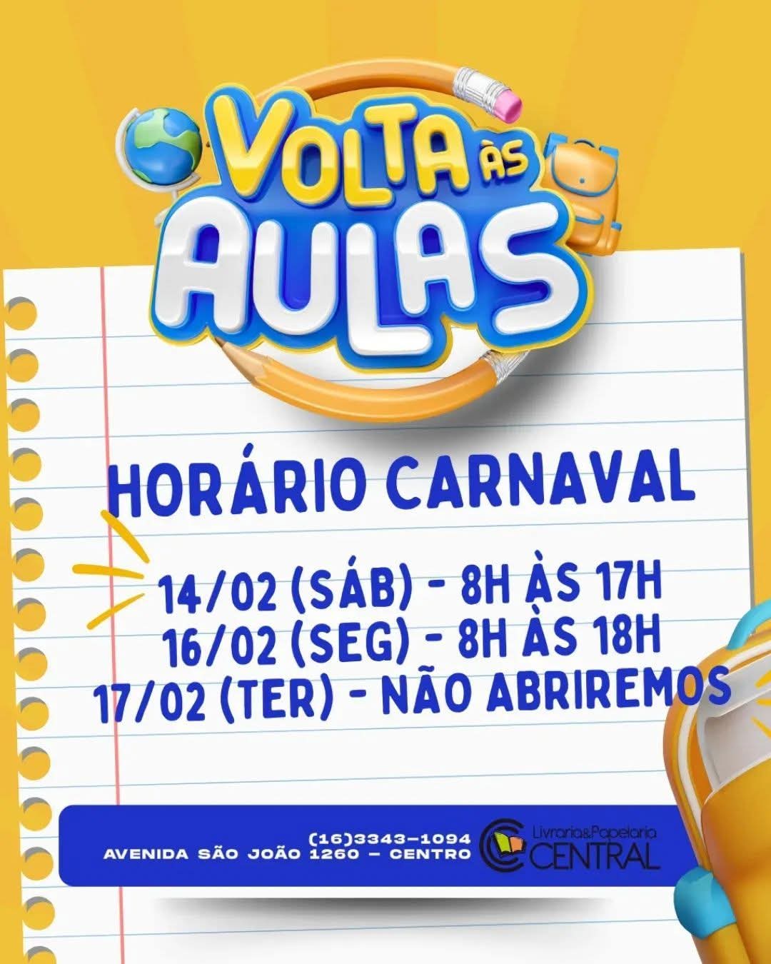 🎒✨ Volta às Aulas na Livraria e Papelaria Central!