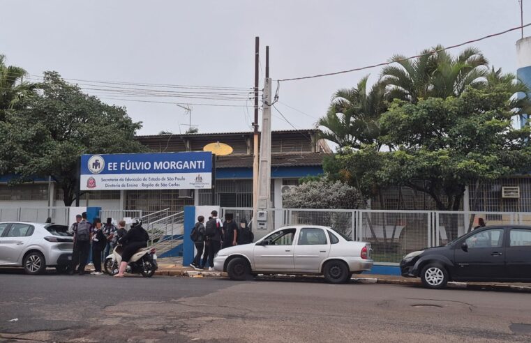 Alunos da rede estadual de ensino de Ibaté deram início ao ano letivo