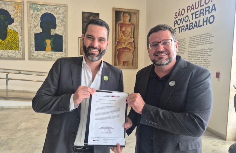 🚨Ibaté garante investimento de meio milhão para projeto sustentável após assinatura no Palácio dos Bandeirantes