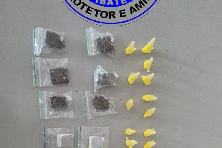 GCM apreende entorpecentes escondidos em micro-ônibus em Ibaté
