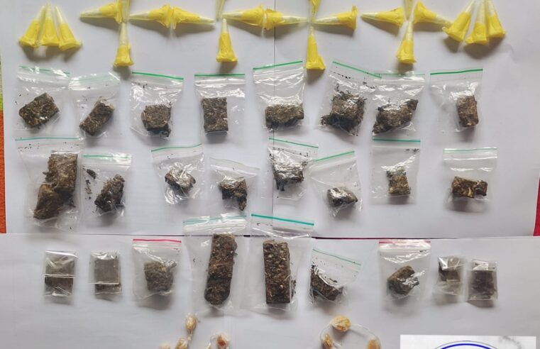 🚨GCM apreende drogas durante patrulhamento no Jardim Cruzado