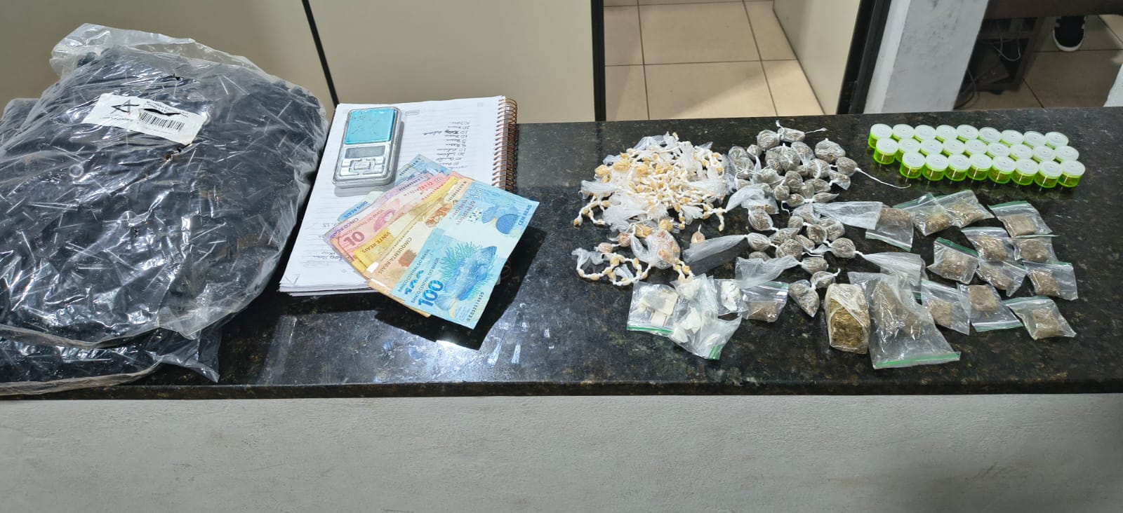 Força Tática prende homem por tráfico durante Operação Impacto Carnaval em Ribeirão Bonito