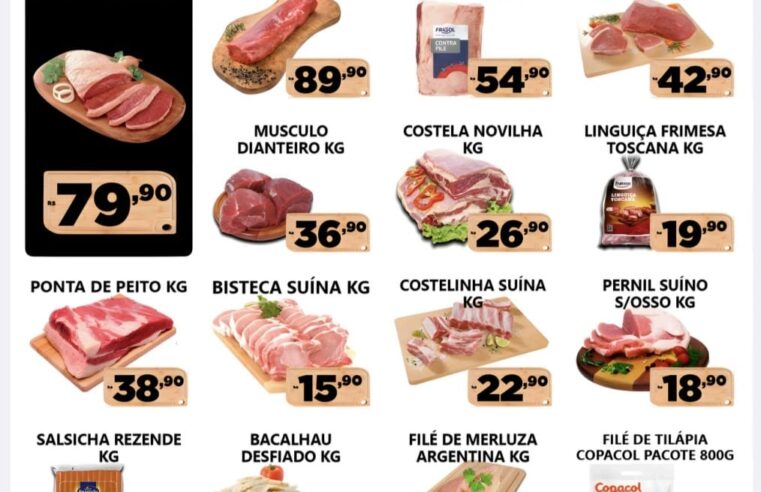 🛒✨ O Supermercados Ruscito está recheado de promoções nas 3 lojas em Ibaté! ✨🛒