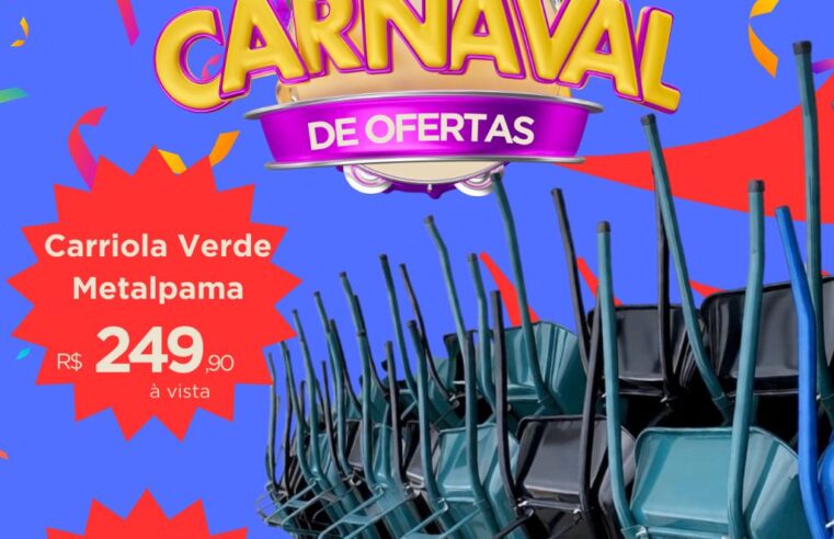 🎉🔥 O Carnaval chegou com ofertas imperdíveis no Mário Materiais de Construção ! 🔥🎉