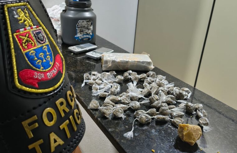 Operação Impacto Carnaval da PM apreende drogas em casa usada para preparo e venda em Ribeirão Bonito