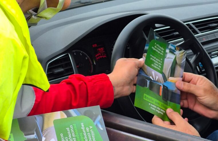 Ecovias realiza ação “Vá Seguro, Motorista” na SP-310 em São Carlos