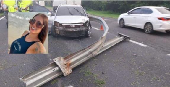 Mulher de 29 anos morre após grave acidente na SP-330 em Santa Rita do Passa Quatro