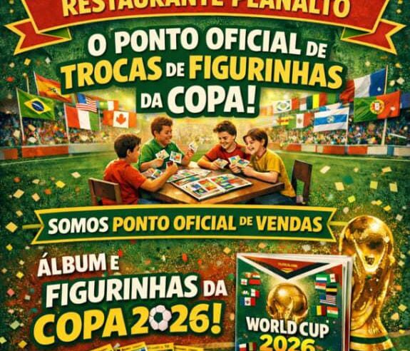 ⚽📖 O Restaurante Planalto é ponto oficial da Copa do Mundo 2026! 🔥