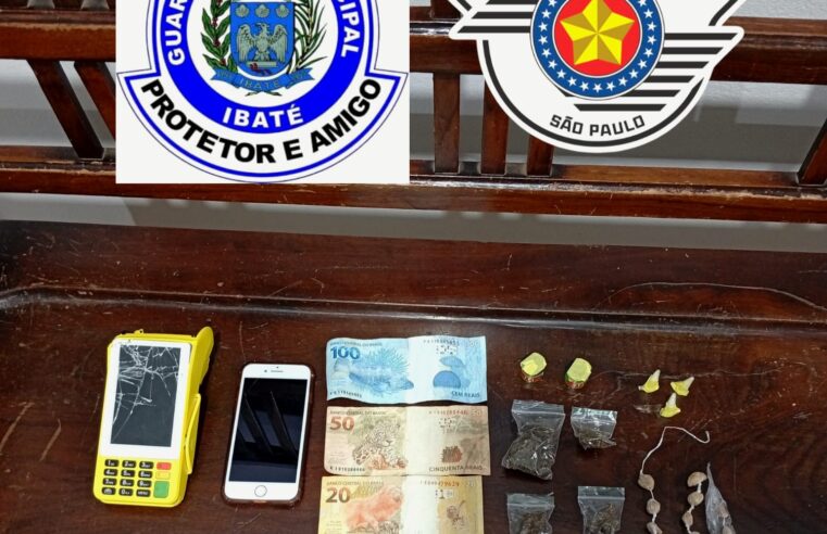 Homem é preso em flagrante por tráfico de drogas durante operação no Jardim Cruzado