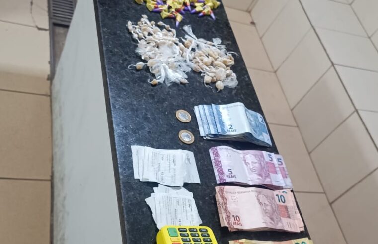 Adolescente é apreendido por ato infracional ao tráfico de drogas na Cidade Aracy II