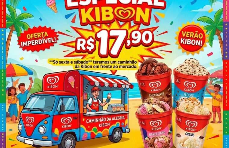 O Supermercados Ruscito preparou uma ação especial para os clientes neste fim de semana. 🍦🎉