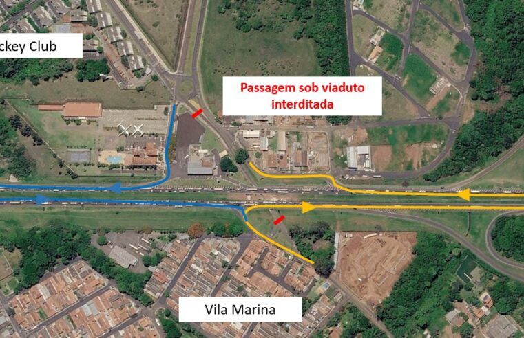 🚨 Viaduto do Jockey Club será interditado na terça-feira em São Carlos