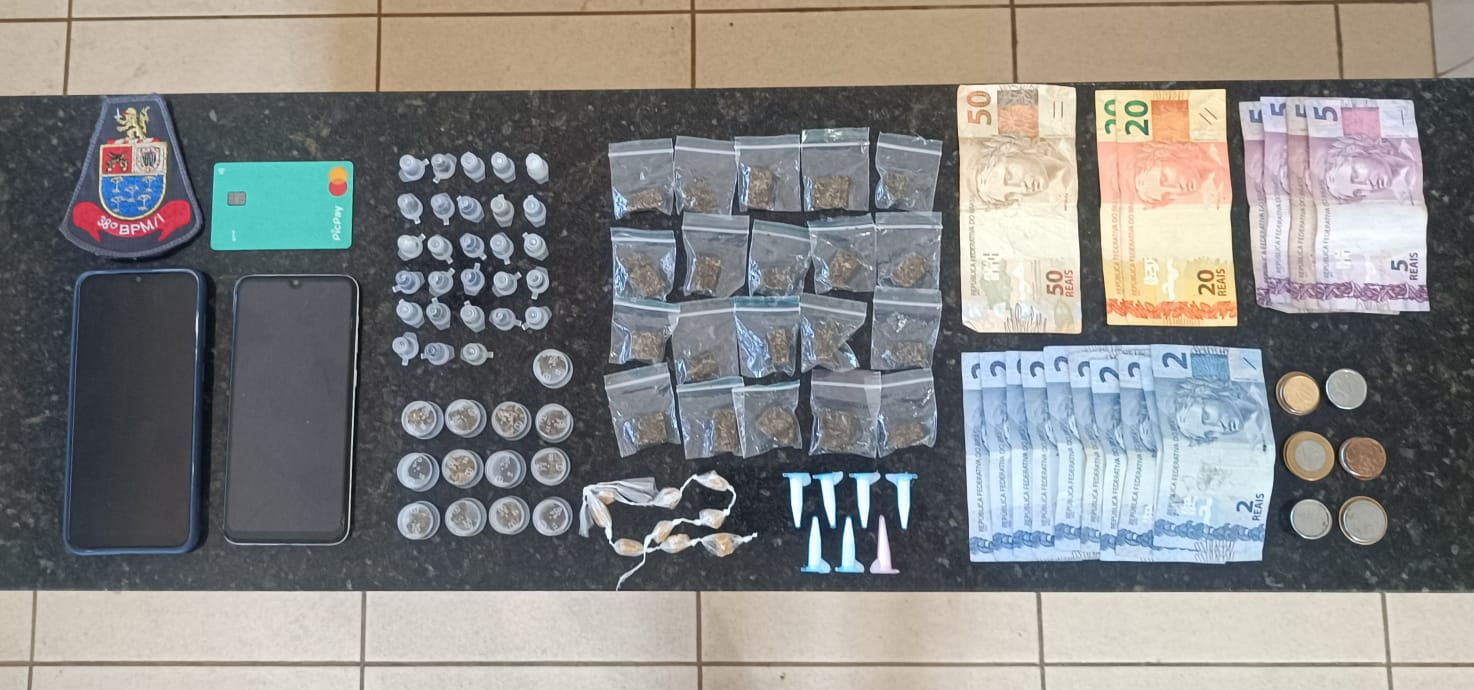 Polícia Militar prende suspeito por tráfico de drogas em São Carlos