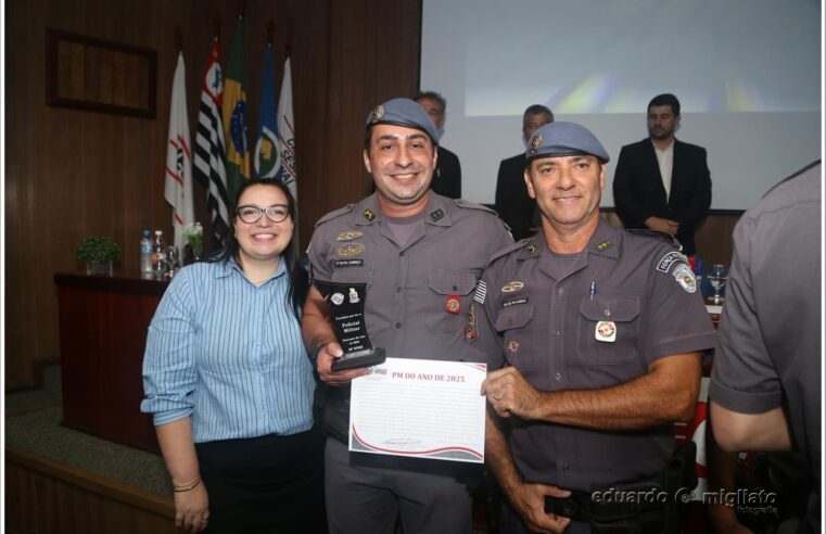 38º Batalhão de Polícia Militar do Interior realiza solenidade de valorização e homenageia policiais em São Carlos