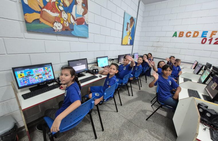 🚨Prefeitura de Ibaté mantém aulas de informática e amplia educação digital nas escolas