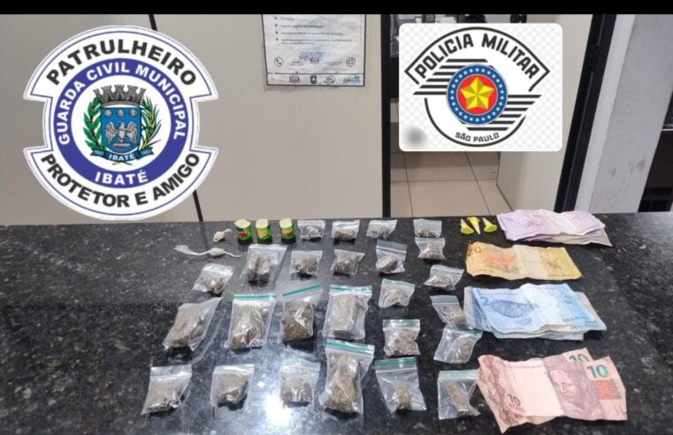 🚨Suspeito foge da GCM e abandona drogas em telhado de residência em Ibaté