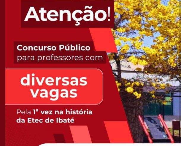 📢 OPORTUNIDADE NA EDUCAÇÃO EM IBATÉ! 🎓✨