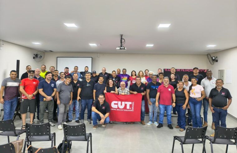 Edinaldo Ferreira é reconduzido à coordenação da CUT-SP subsede São Carlos