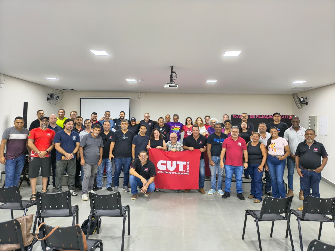 Edinaldo Ferreira é reconduzido à coordenação da CUT-SP subsede São Carlos