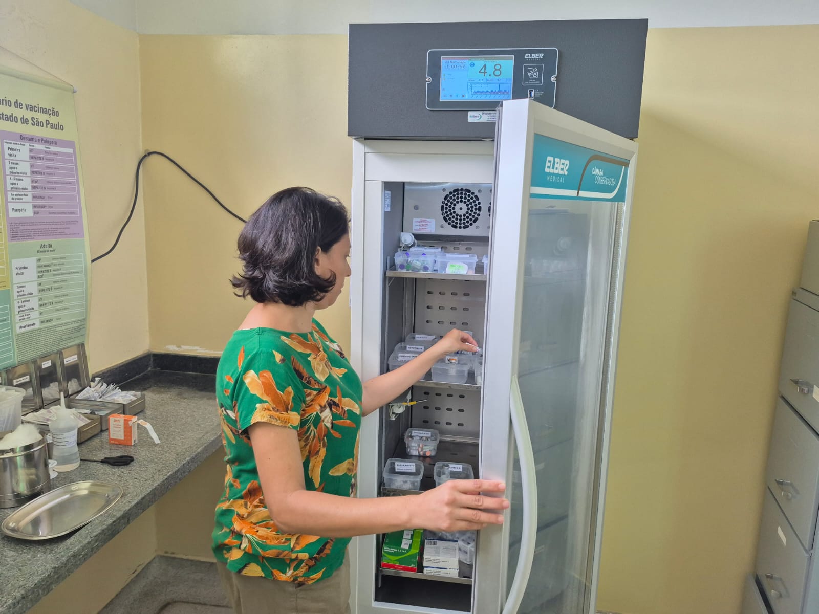 📌 Saúde de Ibaté moderniza armazenamento de vacinas com novas câmaras refrigeradas