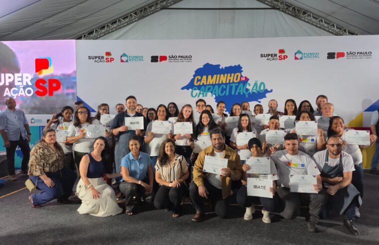 📌 Alunos de Ibaté se formam em cursos profissionalizantes com presença do governador