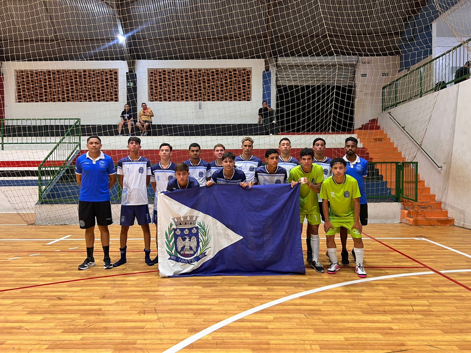 ✅ Atletas de Ibaté seguem na disputa dos Jogos da Juventude de Futsal