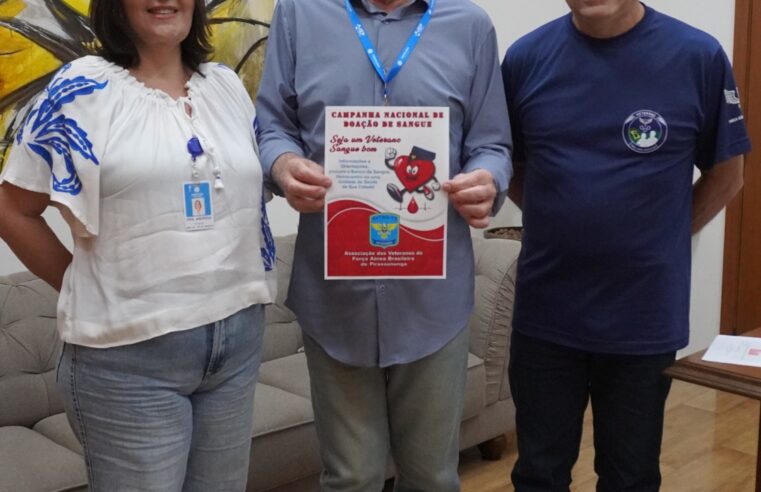 📌 Santa Casa de São Carlos apoia campanha “Seja um Veterano Sangue Bom”
