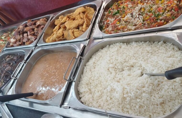 🍽️ Almoço pronto e cheio de sabor!