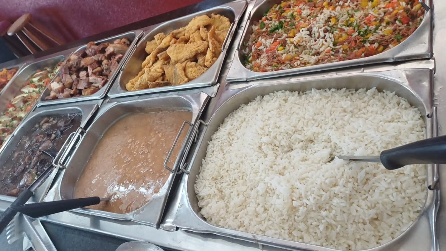 🍽️ Almoço pronto e cheio de sabor!