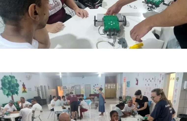 🤖 Oficina de robótica promove inclusão e aprendizado na APAE de Ibaté