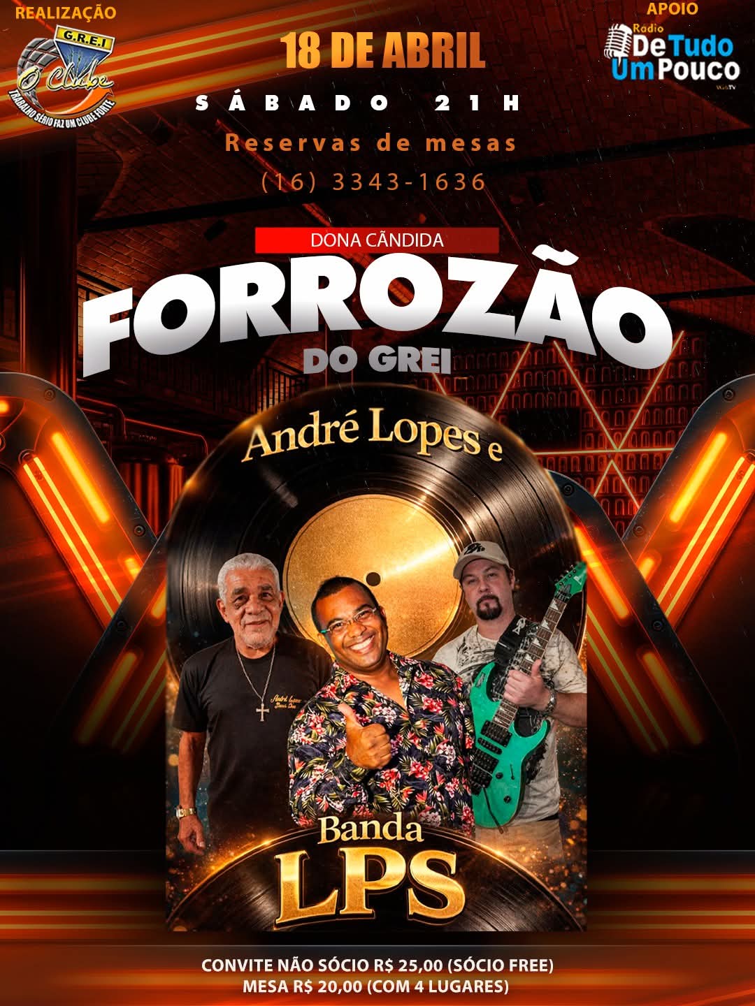 🎶🔥 O GREI prepara uma noite especial com o Primeiro Forrozão! 🔥🎶