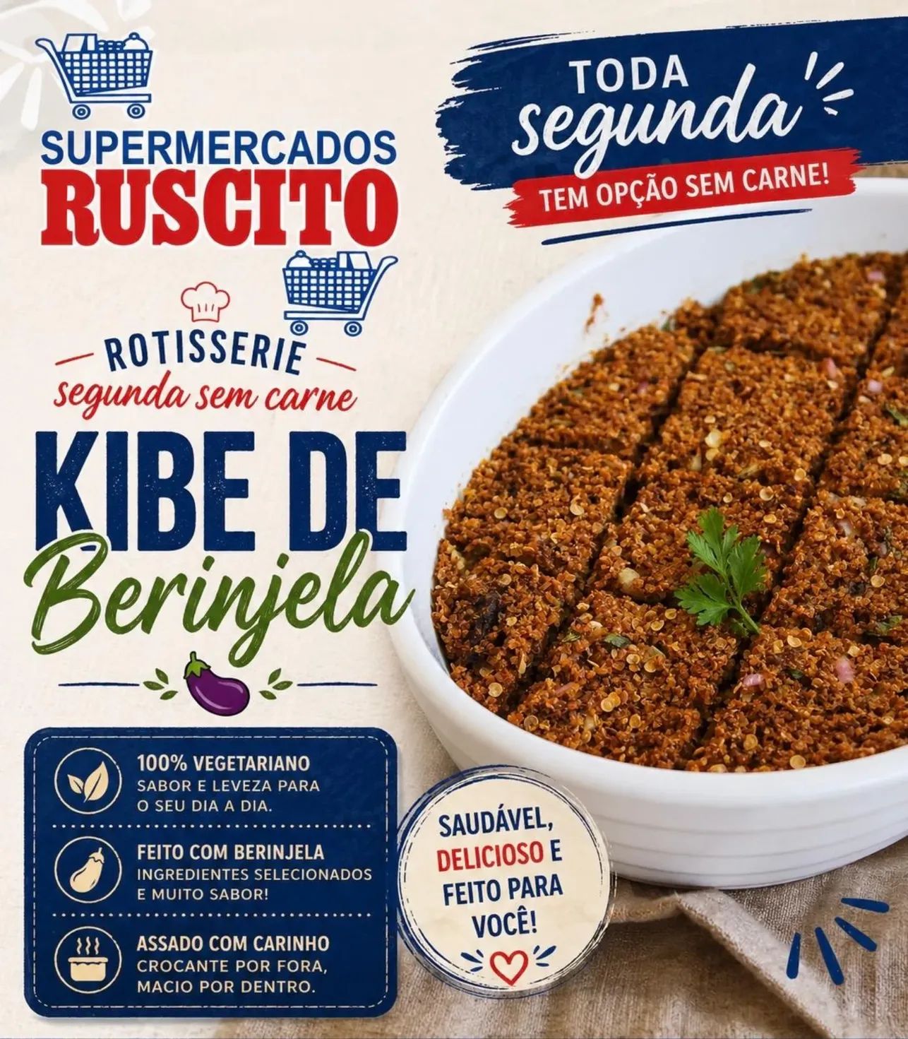 🌱✨ Segunda ganha um novo sabor na rotisserie!
