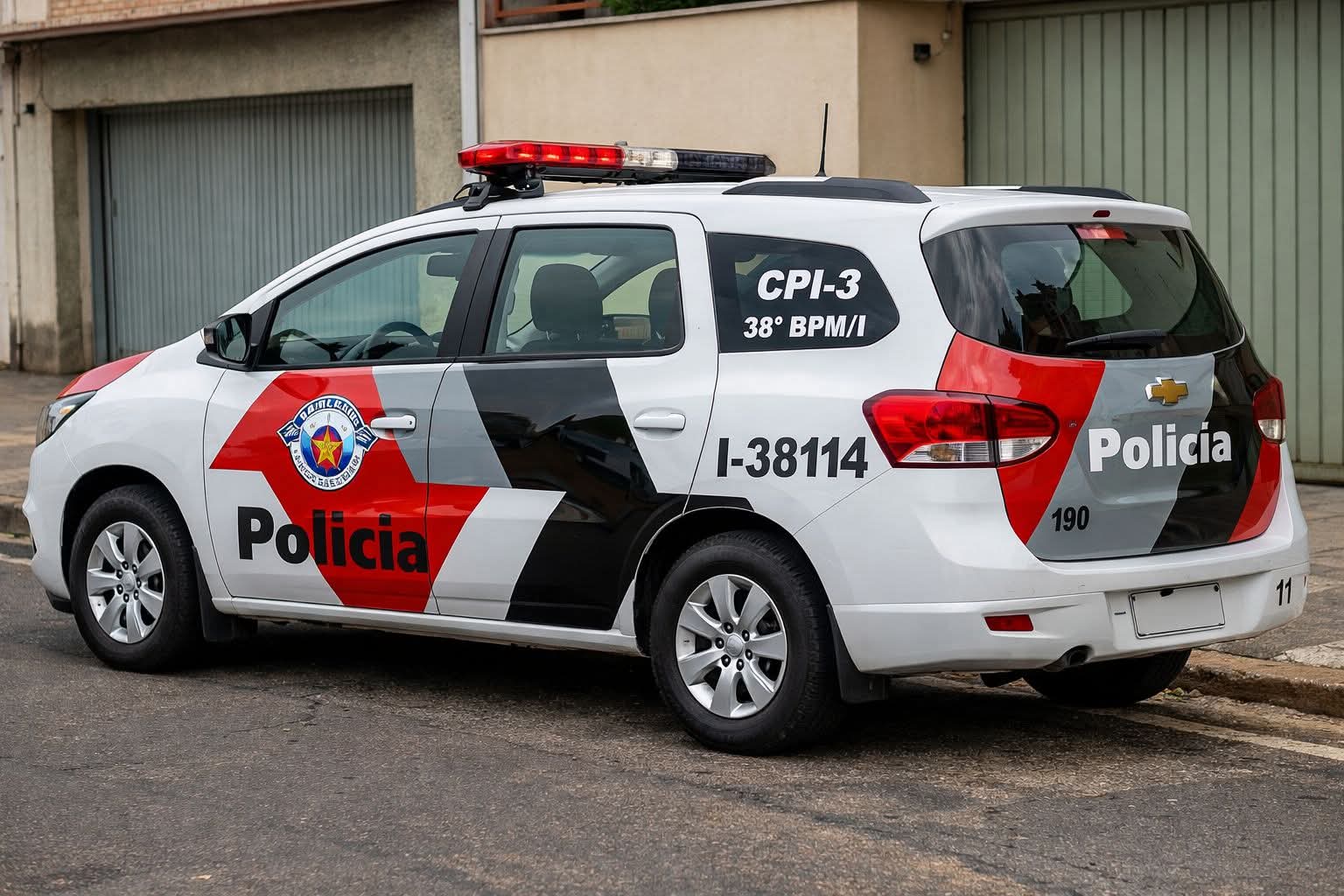 🚨 Chevrolet Onix é roubado durante assalto com família feita refém no Jardim Embaré