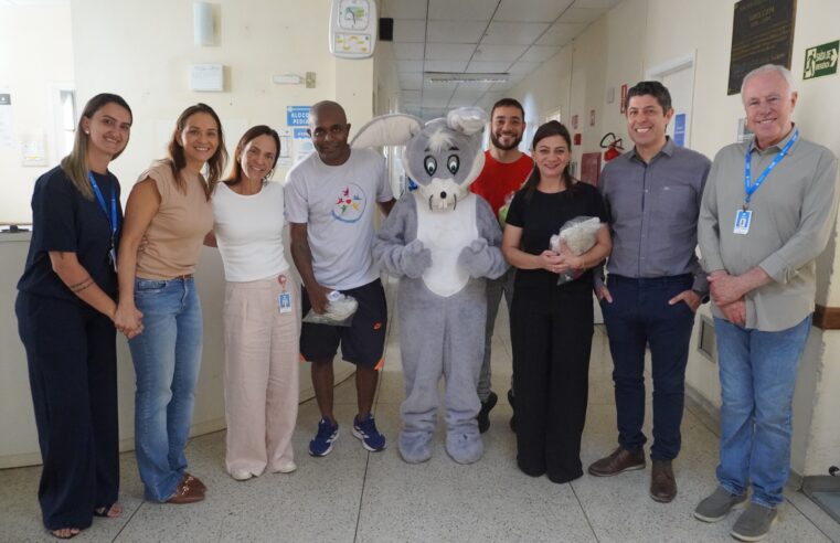 Ações de Páscoa levam acolhimento e alegria a pacientes da Santa Casa de São Carlos