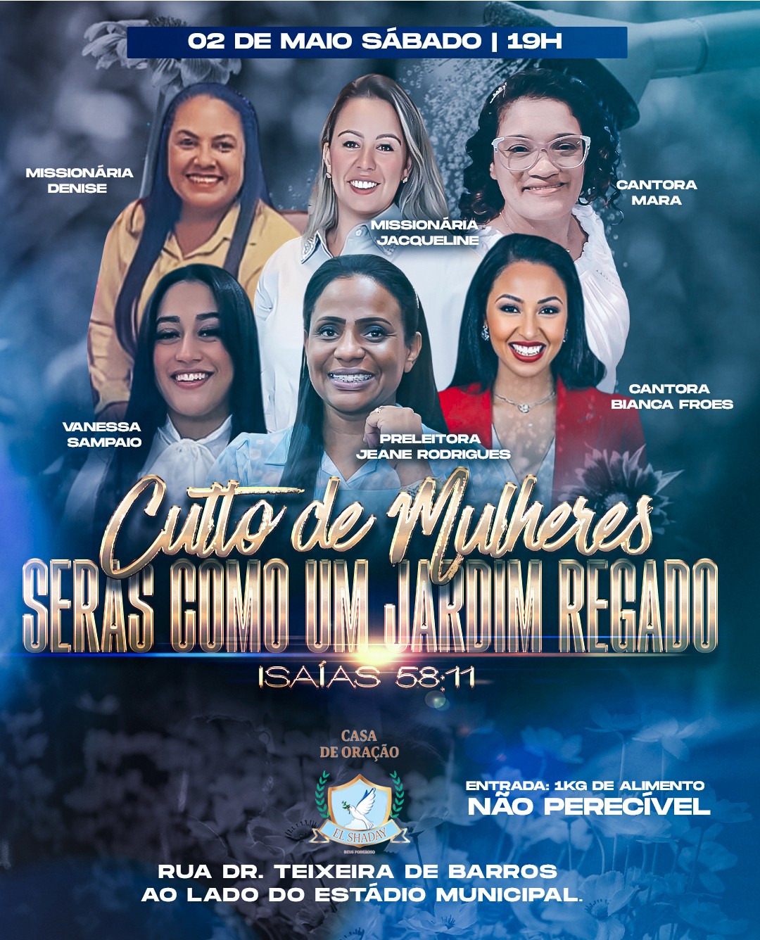 ✨ Uma noite preparada por Deus para tocar o seu coração ✨