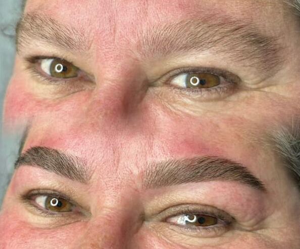 ✨ Design com henna para sobrancelhas perfeitas!