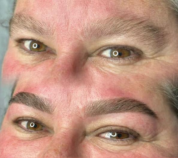 ✨ Design com henna para sobrancelhas perfeitas!