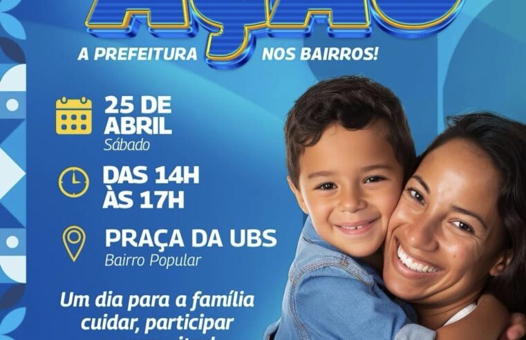 📌 Ibaté em Ação leva serviços gratuitos e lazer ao bairro Popular neste sábado