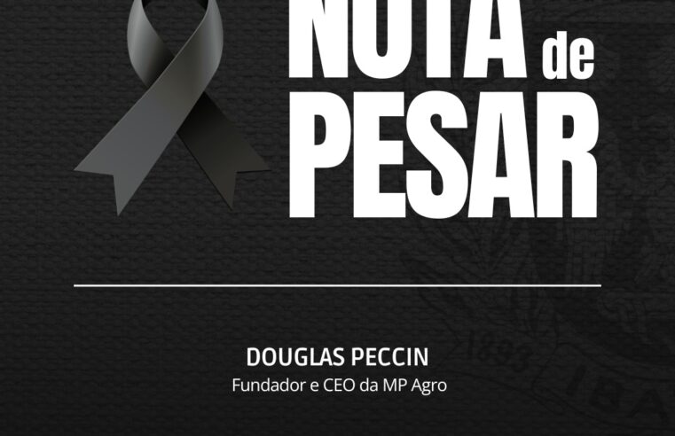 Prefeitura de Ibaté emite nota de pesar pela morte do empresário Douglas Peccin