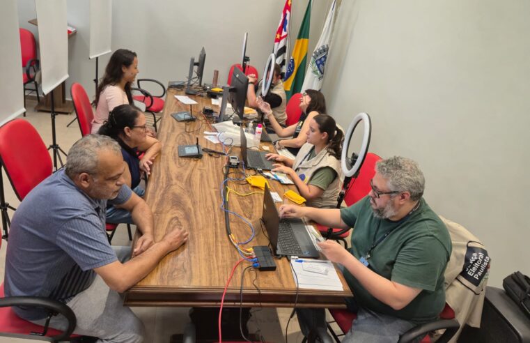 📌 Cartório Eleitoral realizou 215 atendimentos durante ação itinerante em Ibaté