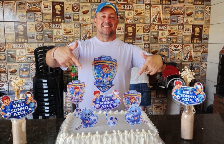 💙 Festa do Projeto Meu Sonho Azul emociona crianças e homenageia professor em ibaté