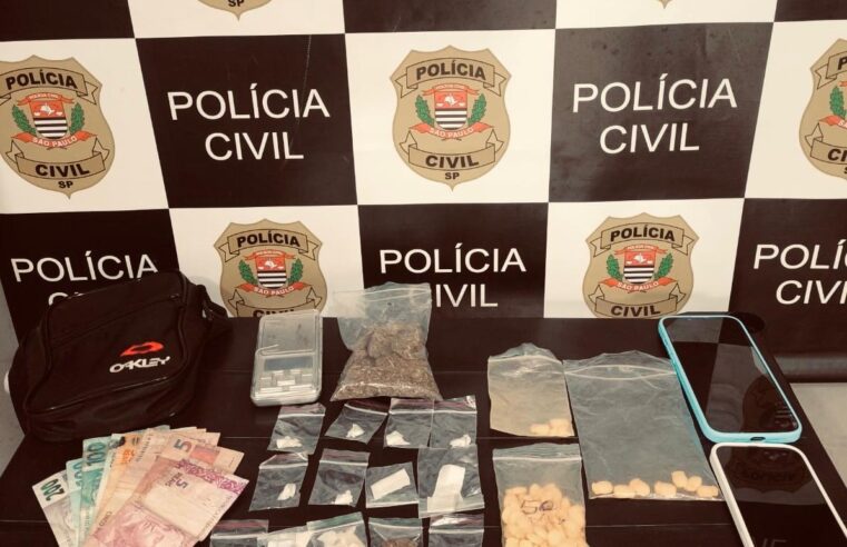 🚨 Polícia Civil prende homem por tráfico de drogas durante operação em São Carlos