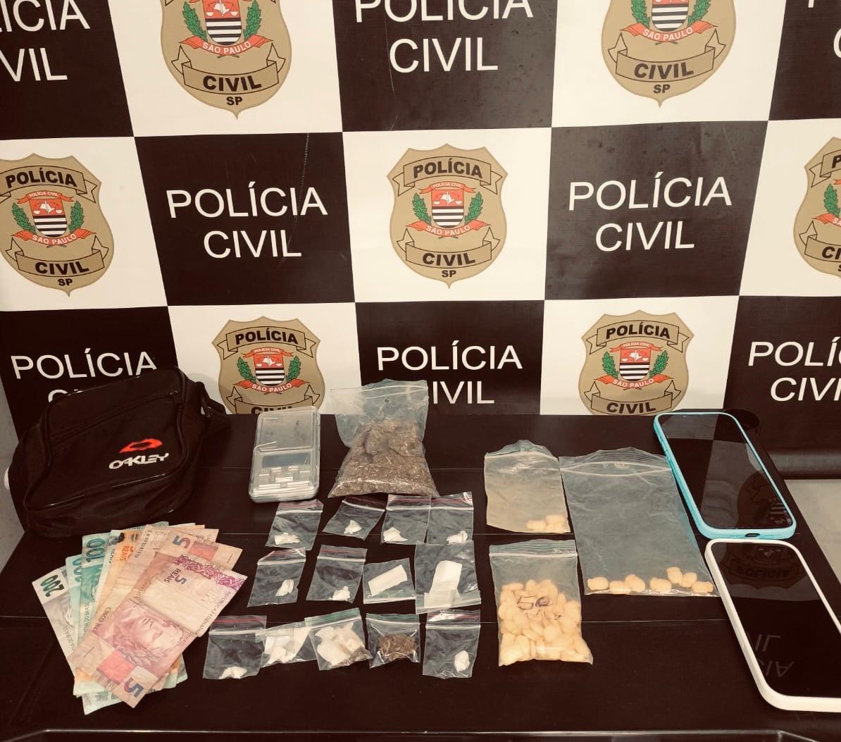 🚨 Polícia Civil prende homem por tráfico de drogas durante operação em São Carlos