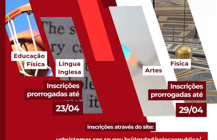 🎓 Etec de Ibaté prorroga inscrições para processo seletivo de docentes