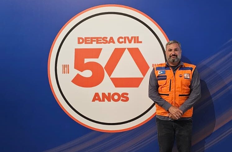 🚨 Diretor da Defesa Civil de Ibaté participa de celebração dos 50 anos da Defesa Civil do Estado de São Paulo