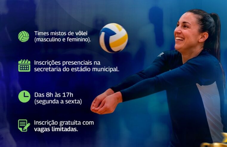 🏐 Ibaté abre inscrições para Torneio de Vôlei do Dia do Trabalhador