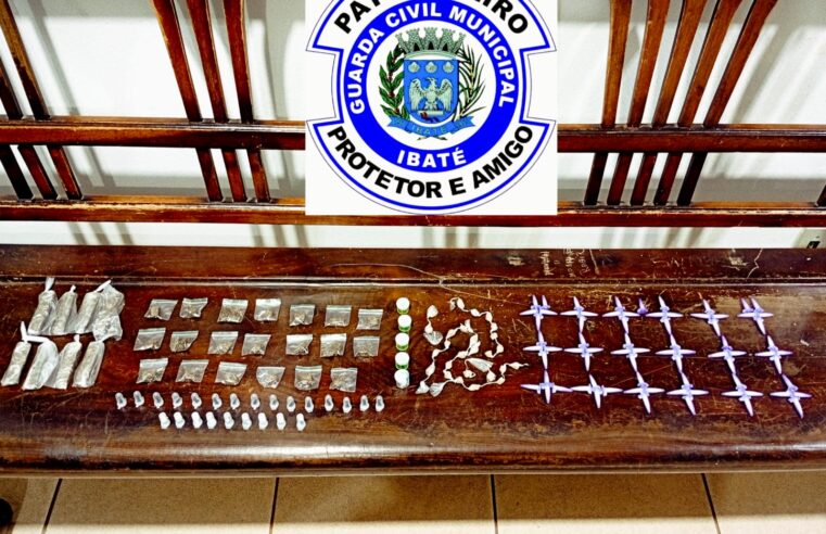 🚨 Guarda Municipal apreende drogas durante patrulhamento no Jardim Icaraí