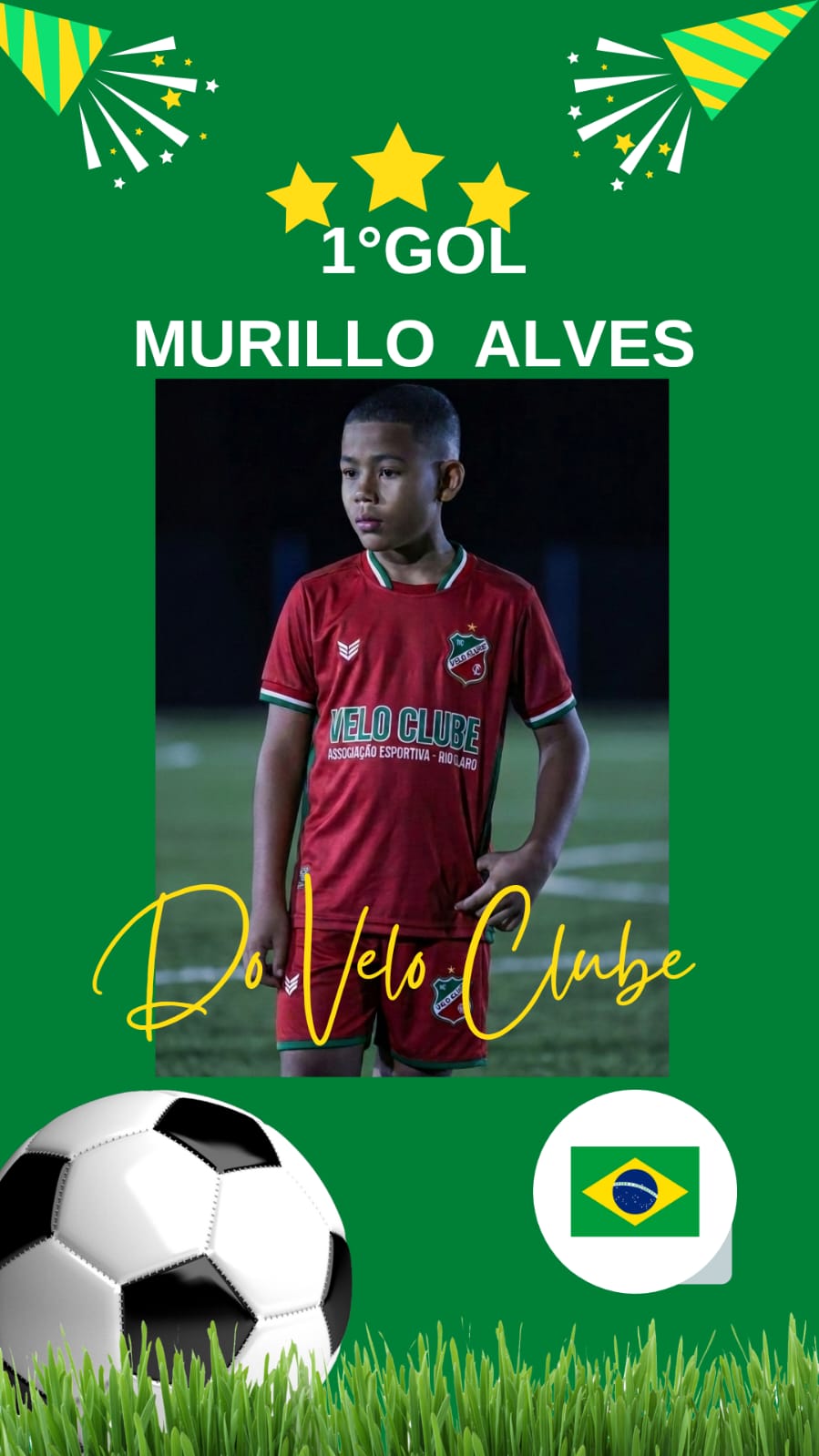 ⚽✨ DIRETO DE IBATÉ PARA BRILHAR EM CAMPO! ✨⚽