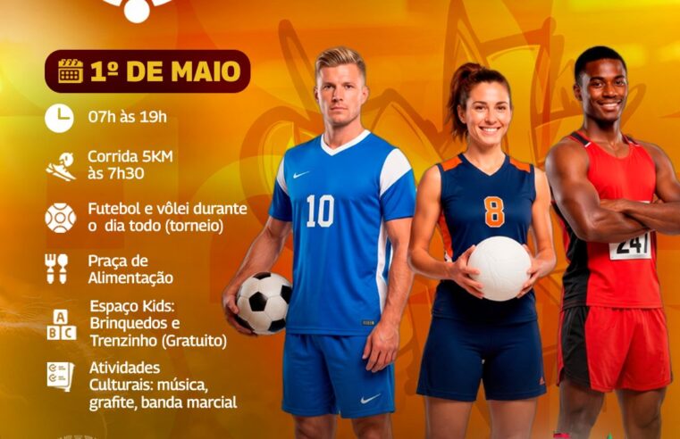 📌 Festival do Trabalhador movimenta Ibaté nesta sexta-feira com esporte, cultura e lazer para toda a família