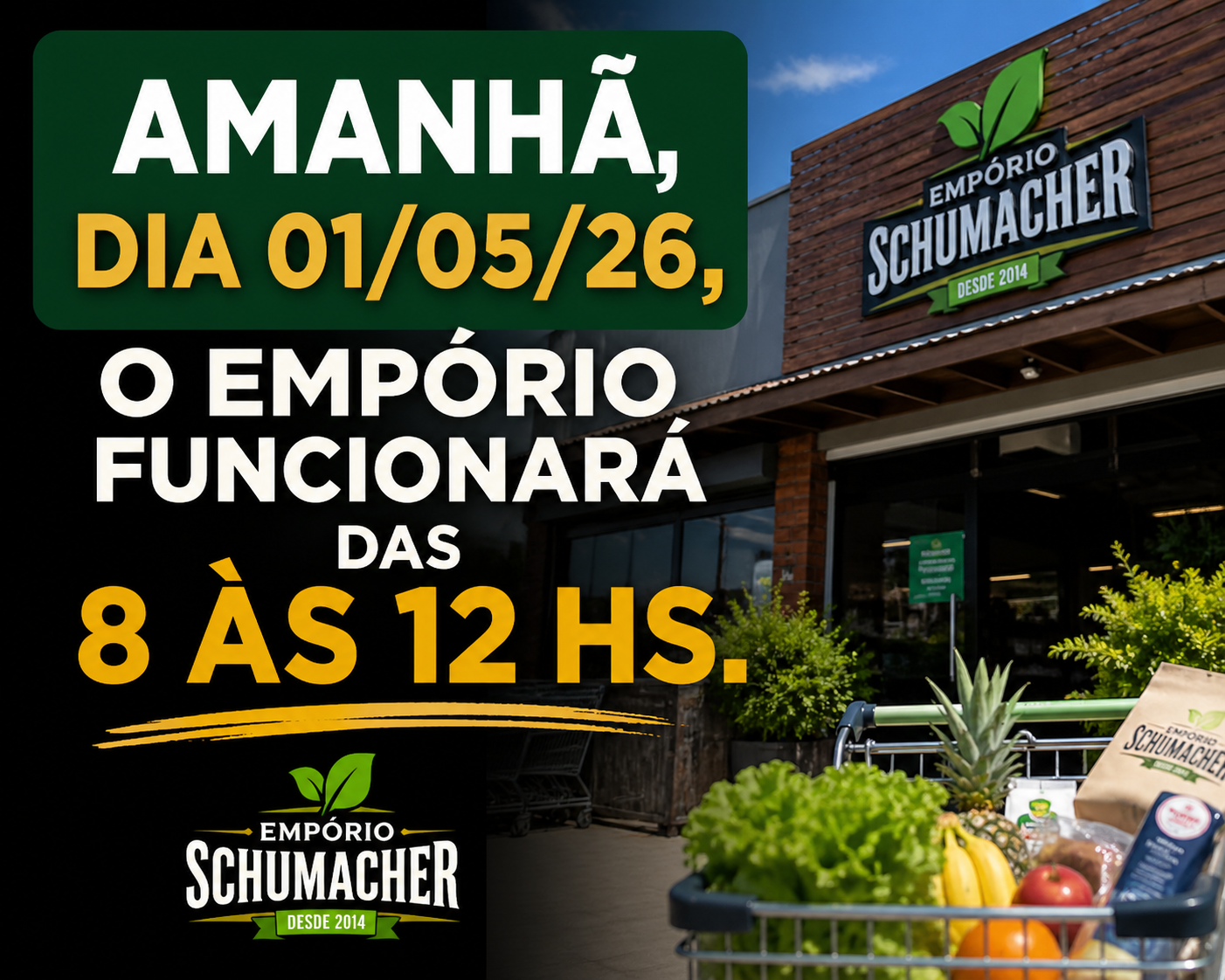 🌿✨ Atenção, clientes! ✨🌿